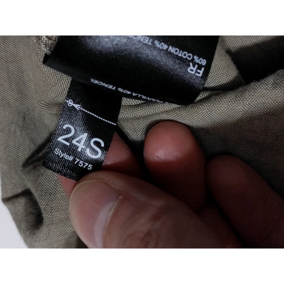 KUHL Thrive Short Sleeve Button Shirt 7575 Western Cactus Cotton Tencel Green XL - Picture 10 of 12